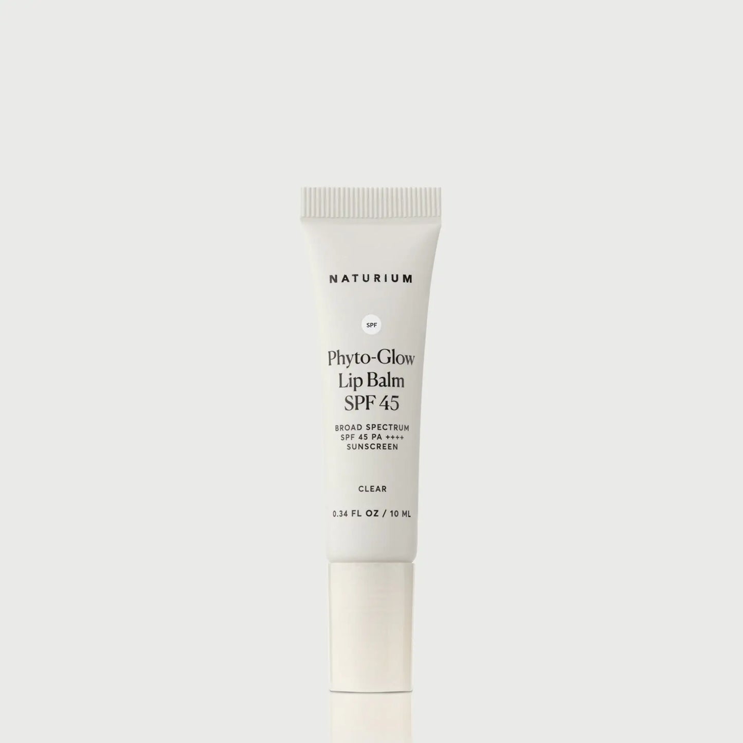 phyto-glow-lip-balm-spf-45-clear-v5 NATR-10124_PhytoGlow_SPF_Clear_primary_capon_front_bonebkgd_1.webp